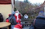 Der Weihnachtsmann kam nach Jechaburg (Foto: Karl-Heinz Herrmann)