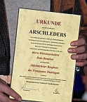 Ministerpr&auml;sident bekam Schl&auml;ge (Foto: Karl-Heinz Herrmann)