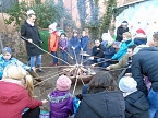 Gem&uuml;tlicher Weihnachtsmarkt in der Kindervilla (Foto: Kindervilla Bad Frankenhausen)