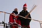 Massenansturm zum Weihnachtstauchen (Foto: Karl-Heinz Herrmann)
