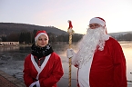 Massenansturm zum Weihnachtstauchen (Foto: Karl-Heinz Herrmann)