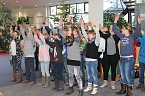 Weihnachtssingen in der Sparkasse (Foto: Karl-Heinz Herrmann)