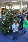 Weihnachtssingen in der Sparkasse (Foto: Karl-Heinz Herrmann)