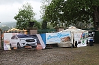 Bild: Feuchter Beginn beim Residenzfest (Foto: Karl-Heinz Herrmann)