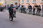 Bild: Spektakul&auml;re Stuntshow (Foto: Karl-Heinz Herrmann)
