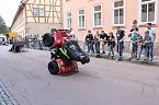 Bild: Spektakul&auml;re Stuntshow (Foto: Karl-Heinz Herrmann)