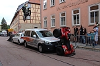 Bild: Spektakul&auml;re Stuntshow (Foto: Karl-Heinz Herrmann)