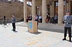 Wieder Lehrgangsteilnehmer feierlich vereidigt (Foto: Karl-Heinz Herrmann)