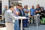 "Fortschritt" feiert Einzug in Gesch&auml;ftsstelle (Foto: Karl-Heinz Herrmann)