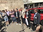 50 Demonstranten kamen aus dem Landkreis Nordhausen (Foto: privat)