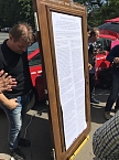 50 Demonstranten kamen aus dem Landkreis Nordhausen (Foto: privat)