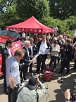 50 Demonstranten kamen aus dem Landkreis Nordhausen (Foto: privat)