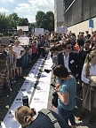 50 Demonstranten kamen aus dem Landkreis Nordhausen (Foto: privat)