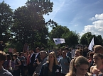 50 Demonstranten kamen aus dem Landkreis Nordhausen (Foto: privat)