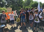 50 Demonstranten kamen aus dem Landkreis Nordhausen (Foto: privat)