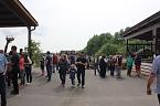  Ansturm auf das Hoffest (Foto: Karl-Heinz Herrmann)
