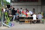  Ansturm auf das Hoffest (Foto: Karl-Heinz Herrmann)
