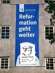 Auch Bad Frankenhausen w&uuml;rdigt 500 Jahr Reformation (Foto: Peter Zimmer)