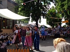 Auf dem Bauernhof war zum 25. Stra&szlig;enfest etwas los (Foto: Kindervilla)