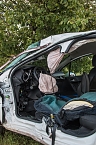 Unfall auf der B4 (Foto: S.Teztel)