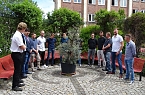 Bild: Bergbautechnologen erhielten Zeugnisse (Foto: Birgit Jung)