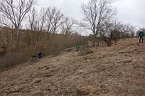 Landschaftsg&auml;rtner bei der Arbeit (Foto: Landschaftspflegeverband)