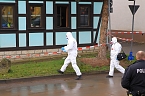 Gro&szlig;einsatz der Polizei in Berka (Foto: S. Dietzel)