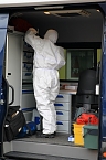 Gro&szlig;einsatz der Polizei in Berka (Foto: S. Dietzel)
