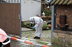 Gro&szlig;einsatz der Polizei in Berka (Foto: S. Dietzel)