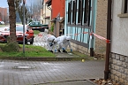 Gro&szlig;einsatz der Polizei in Berka (Foto: S. Dietzel)