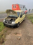 Unfall heute Morgen (Foto: Feuerwehr Bad Frankenhausen/SD)