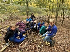 Arbeitseinsatz im Affenwald (Foto: privat) Arbeitseinsatz im Affenwald (Foto: privat)