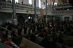 "Ukulele trifft Licht" mit Franzbergsch&uuml;lern in der Trinitatiskirche (Foto: S.Dietzel)