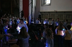 "Ukulele trifft Licht" mit Franzbergsch&uuml;lern in der Trinitatiskirche (Foto: S.Dietzel)
