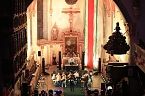 "Ukulele trifft Licht" mit Franzbergsch&uuml;lern in der Trinitatiskirche (Foto: S.Dietzel)