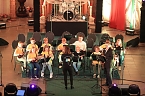 "Ukulele trifft Licht" mit Franzbergsch&uuml;lern in der Trinitatiskirche (Foto: S.Dietzel)