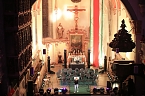"Ukulele trifft Licht" mit Franzbergsch&uuml;lern in der Trinitatiskirche (Foto: S.Dietzel)