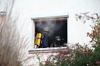 Wohnungsbrand heute Vormittag in Sondershausen (Foto: S.Dietzel)