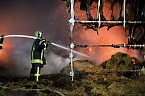 Scheunenbrand bei Otterstedt (Foto: S. Dietzel)