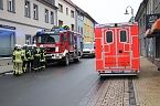 Wohnungsbrand in Neustadt/ Greu&szlig;en forderte zwei Personen mit Rauchgasvergiftung (Foto: S. Dietzel)