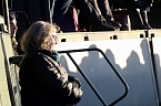Verleihung des Fahnenbandes vor dem Kyffh&auml;user Denkmal (Foto: Eva Maria Wiegand)