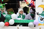 Ausgelassen und fr&ouml;hlich feierten die Menschen am Rosenmontag in Sondershausen (Foto: Eva Maria Wiegand)