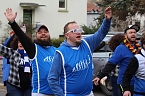 Ausgelassen und fr&ouml;hlich feierten die Menschen am Rosenmontag in Sondershausen (Foto: Eva Maria Wiegand)