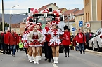Ausgelassen und fr&ouml;hlich feierten die Menschen am Rosenmontag in Sondershausen (Foto: Eva Maria Wiegand)