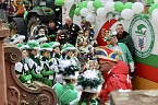 Ausgelassen und fr&ouml;hlich feierten die Menschen am Rosenmontag in Sondershausen (Foto: Eva Maria Wiegand)