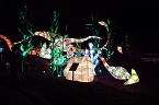 Peter Blei in den magischen Lichterwelten (Foto: Peter Blei)
