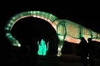 Peter Blei in den magischen Lichterwelten (Foto: Peter Blei)