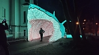 Peter Blei in den magischen Lichterwelten (Foto: Peter Blei)