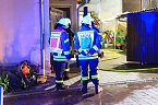 N&auml;chtlicher Brand in Bendeleben (Foto: S.Dietzel)