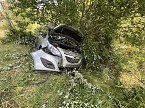 Von der Autobahn abgekommen  (Foto: S.Dietzel)